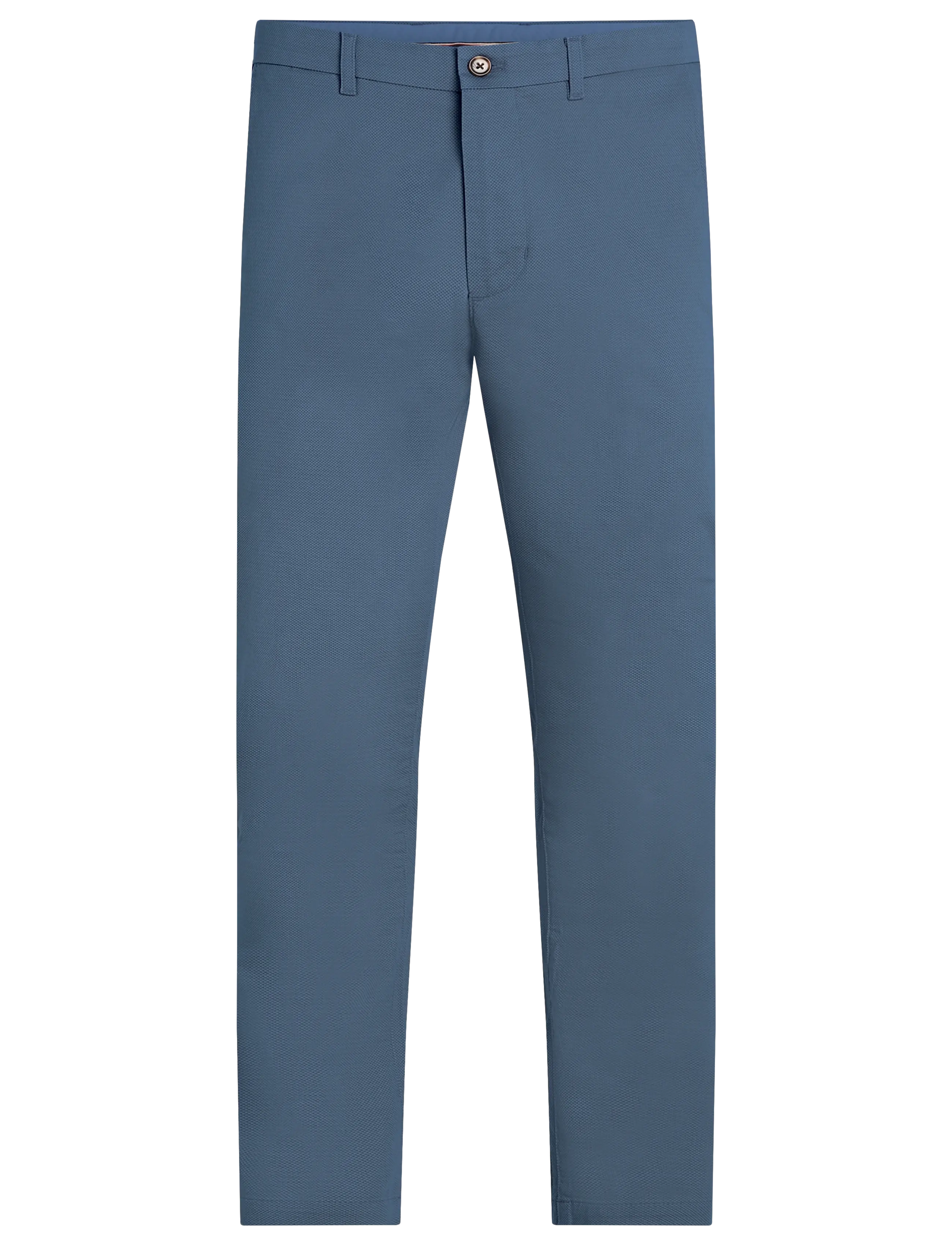 BLEECKER PRINTED STRUCTURE CHINO - AEGEAN SEA
