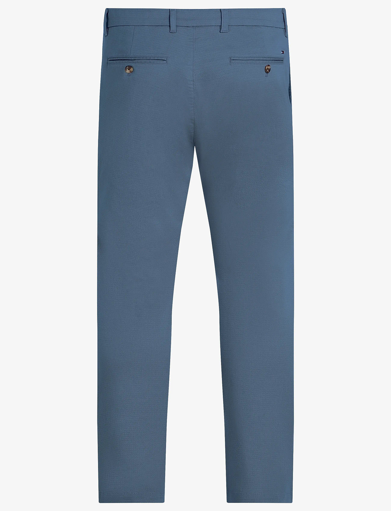 Tommy Hilfiger - BLEECKER PRINTED STRUCTURE CHINO - vabaajapüksid - aegean sea - 2