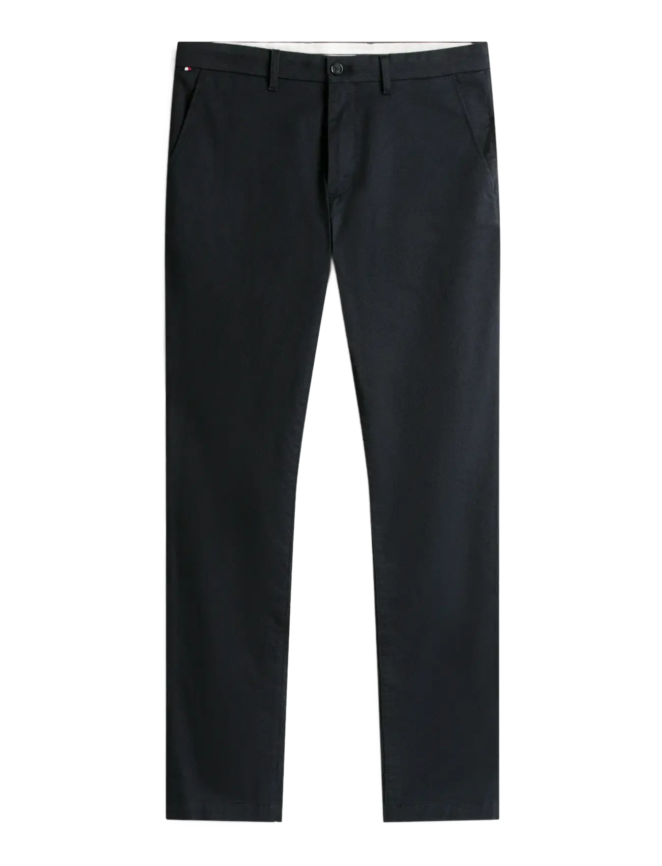 Tommy Hilfiger BLEECKER PRINTED STRUCTURE CHINO - Tommy Hilfiger - DESERT SKY / navy