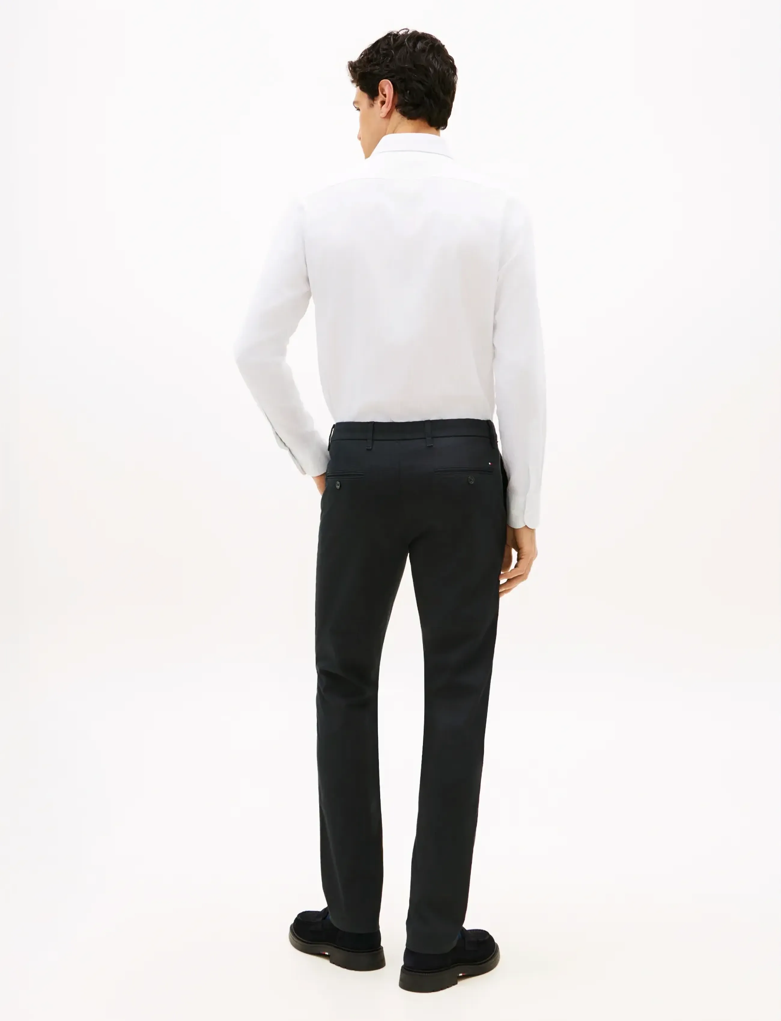 Tommy Hilfiger - BLEECKER PRINTED STRUCTURE CHINO - casual - desert sky - 3
