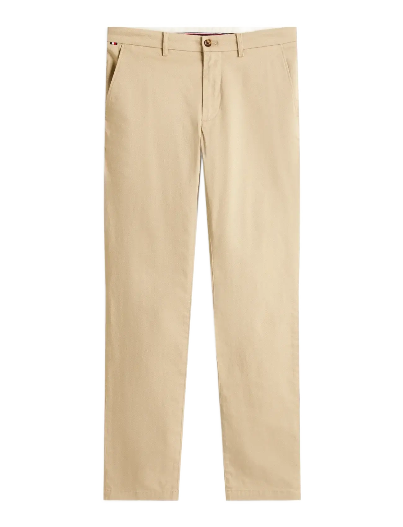 Tommy Hilfiger BLEECKER PRINTED STRUCTURE CHINO - Tommy Hilfiger - SANDALWOOD / beige