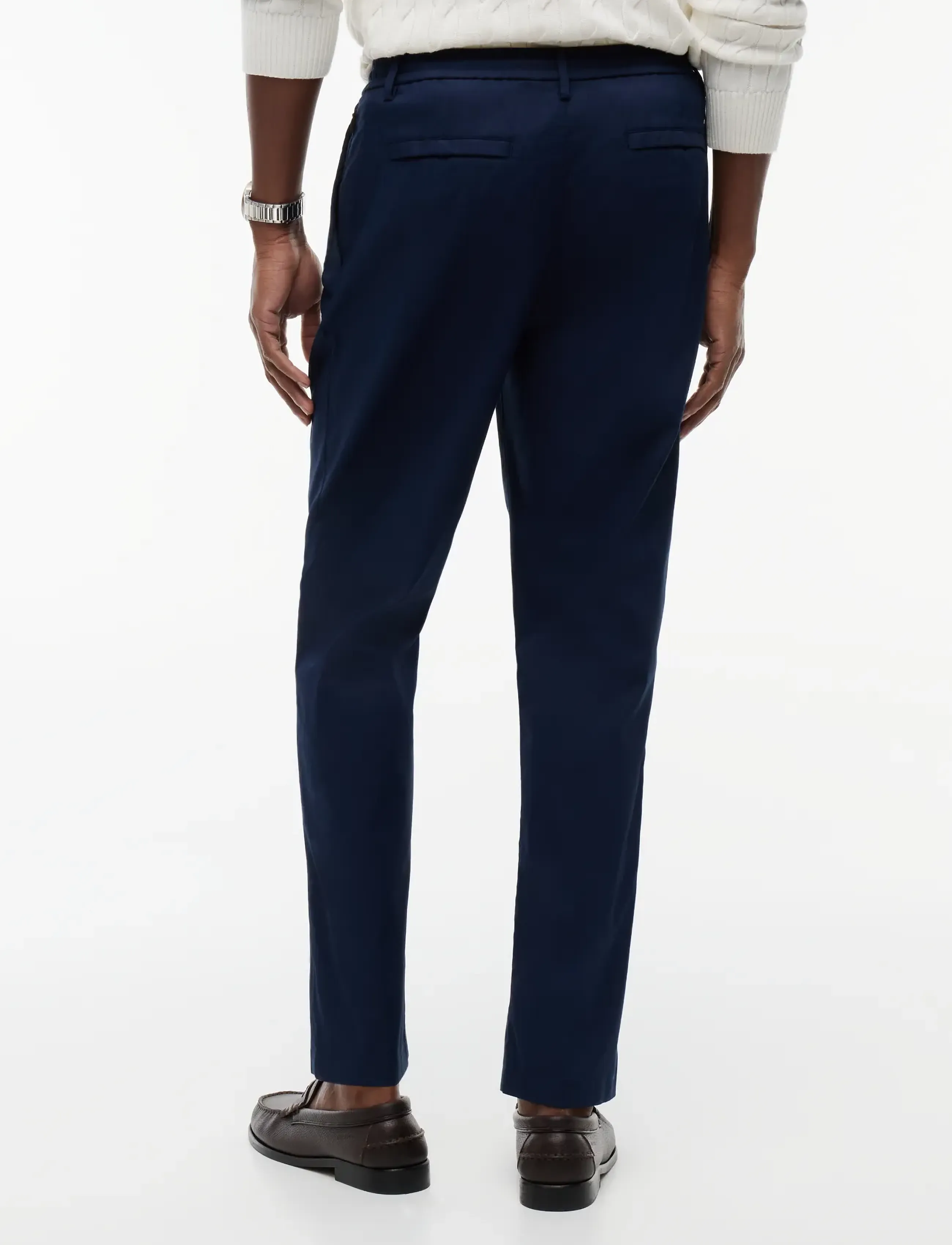 Tommy Hilfiger - HARLEM 3/4 EL TECH TWILL - carbon navy - 2