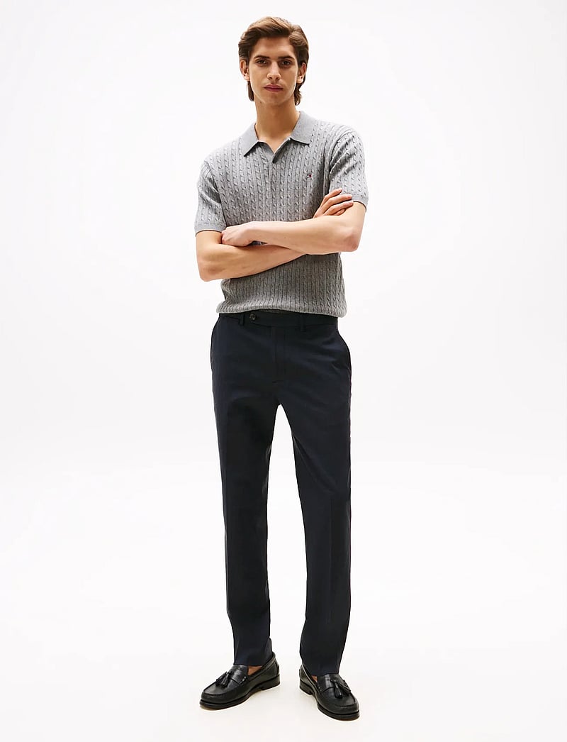 Tommy Hilfiger - DC DENTON OXFORD PANTS - anzugshosen - desert sky - 3