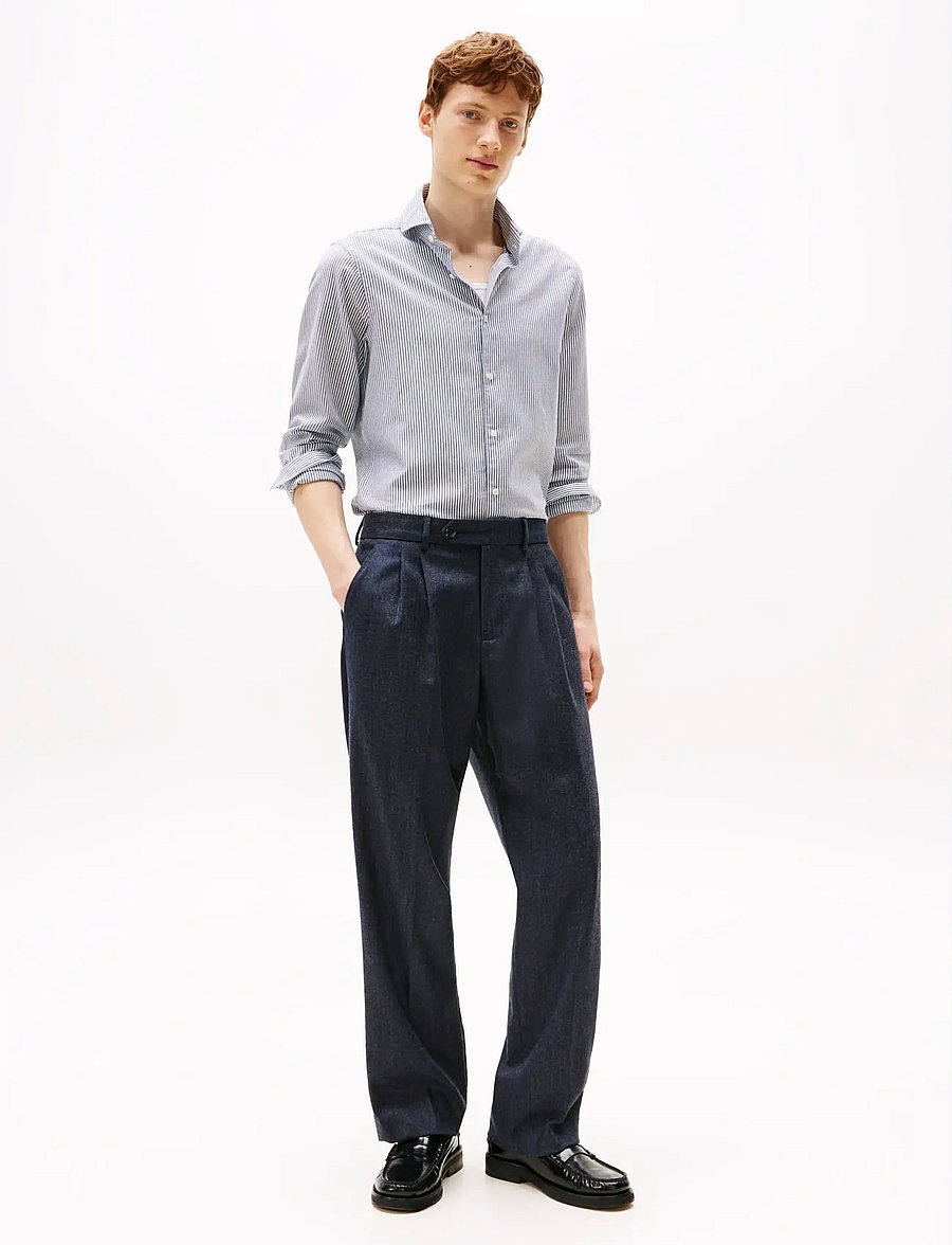 Tommy Hilfiger - DC ROYAL OXFORD ITHACA SHIRT - casual shirts - preppy navy white - 2