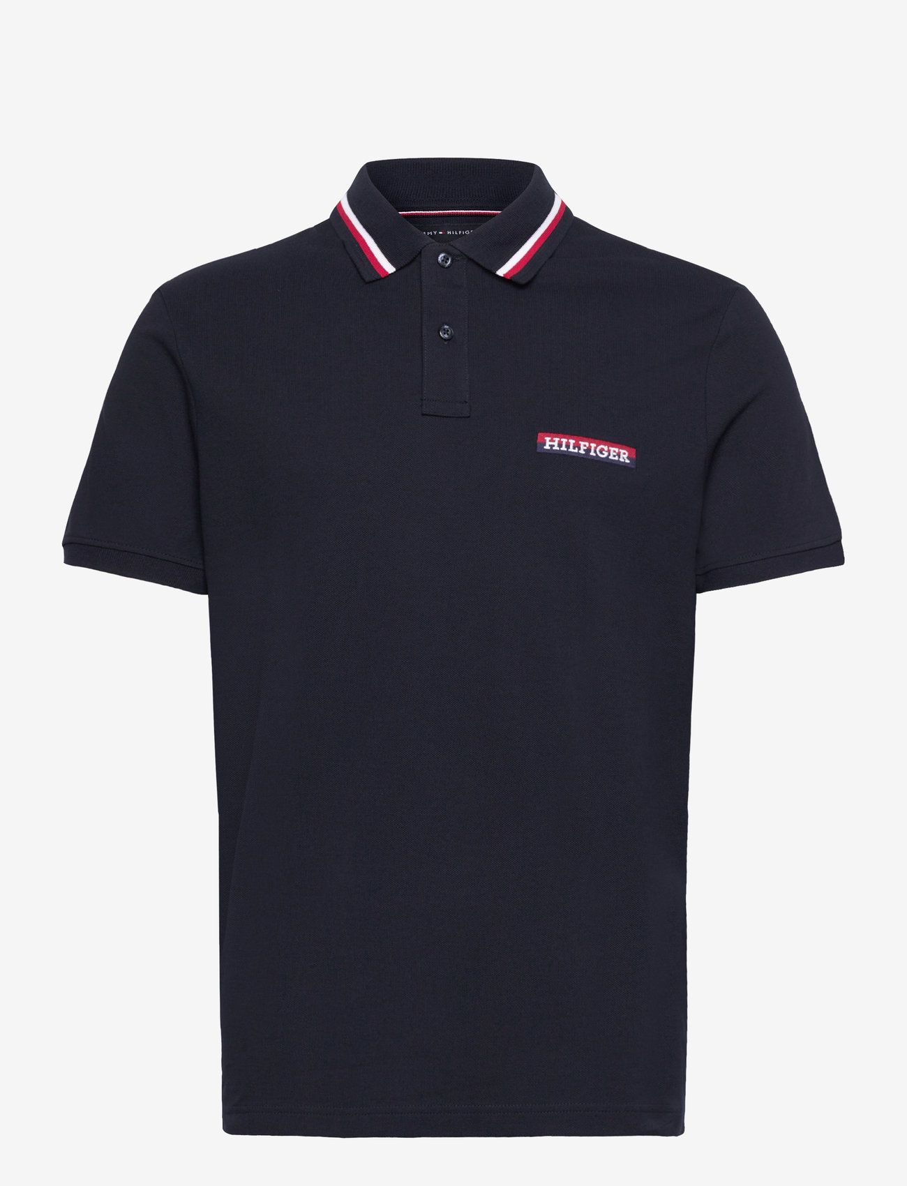 Tommy Hilfiger - HILFIGER TIPPED REG POLO - desert sky - 1