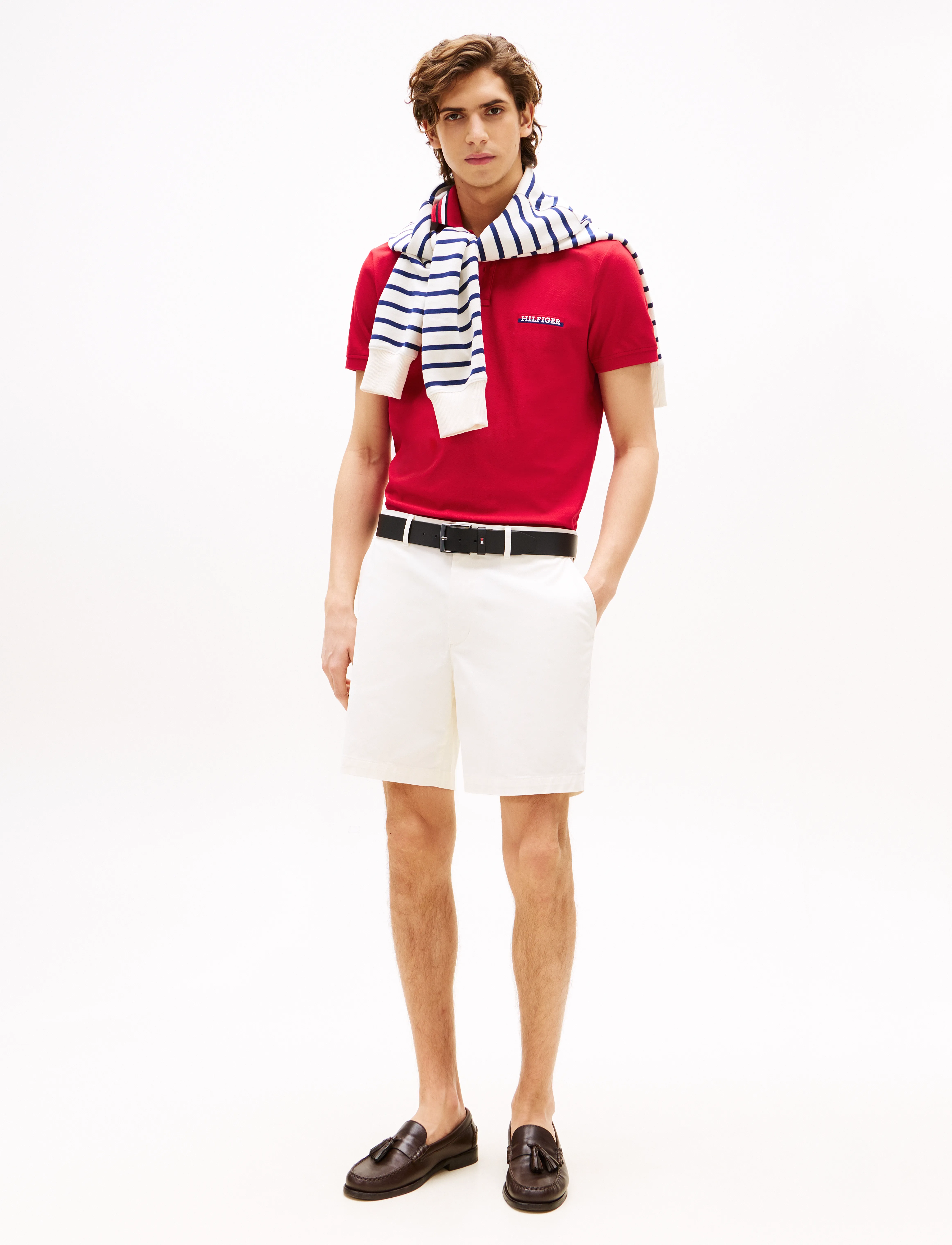 Tommy Hilfiger - HILFIGER TIPPED REG POLO - medium red - 2
