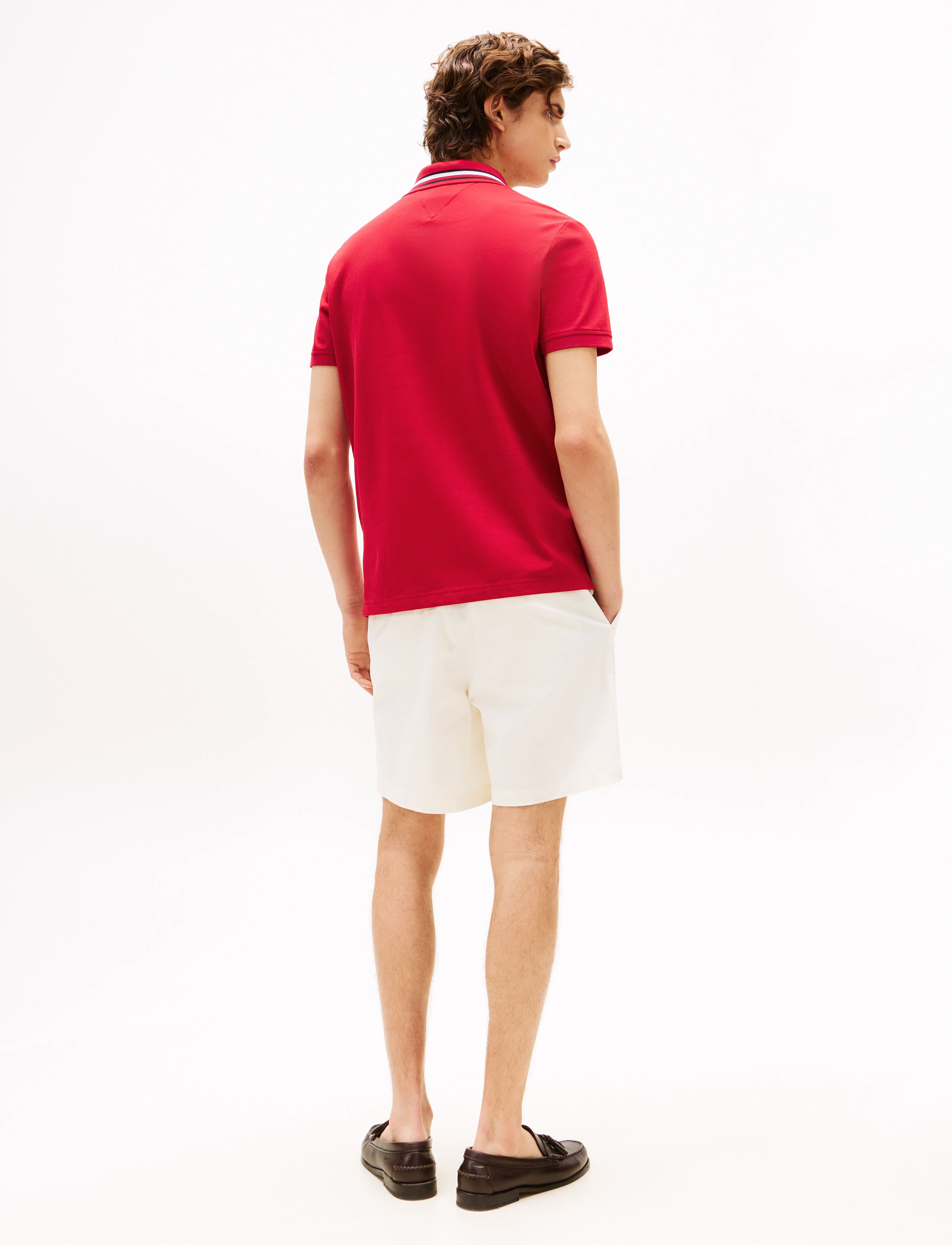 Tommy Hilfiger - HILFIGER TIPPED REG POLO - medium red - 3