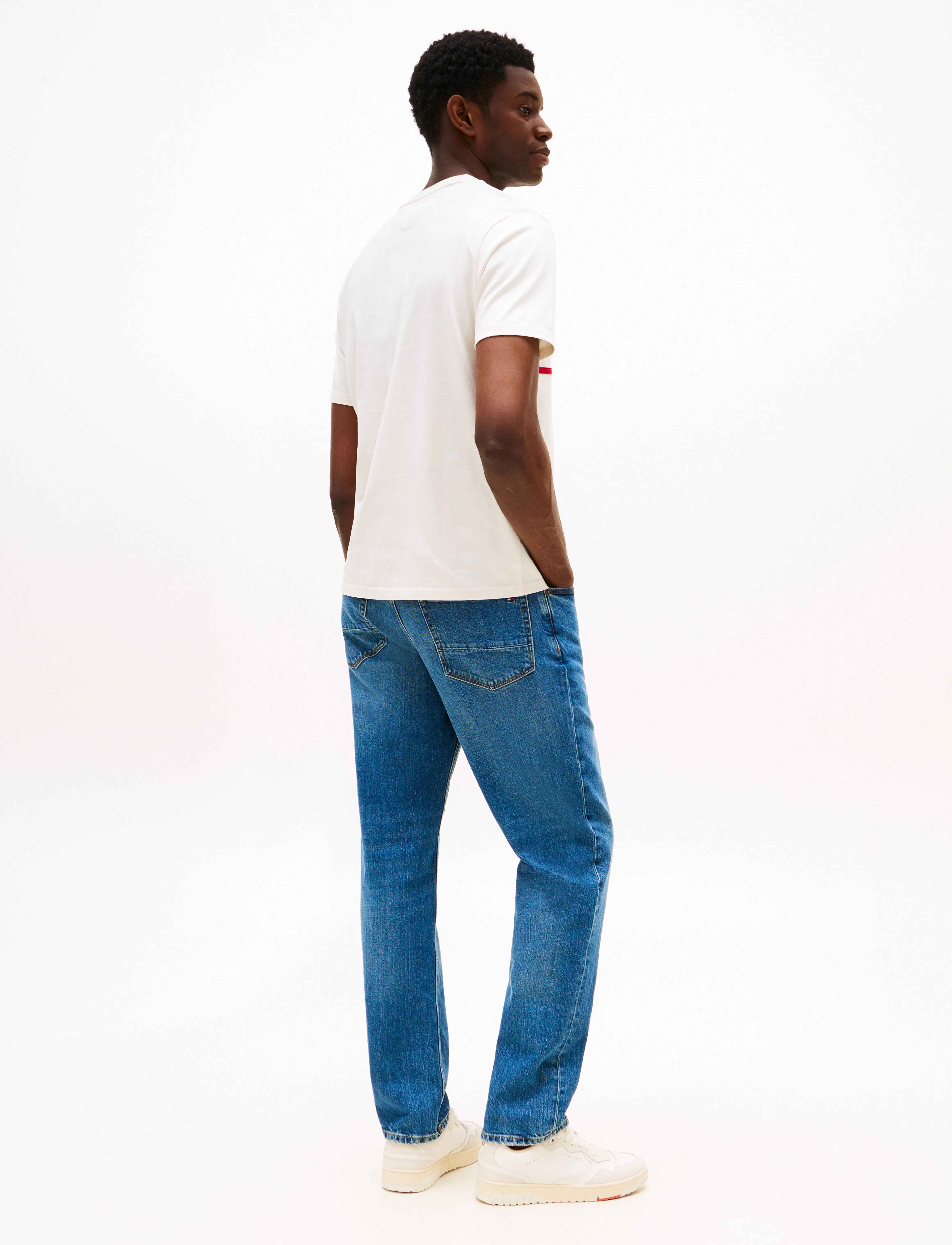 Tommy Hilfiger - AMERICANA COLOURBLOCK TEE - ivory petal - 3
