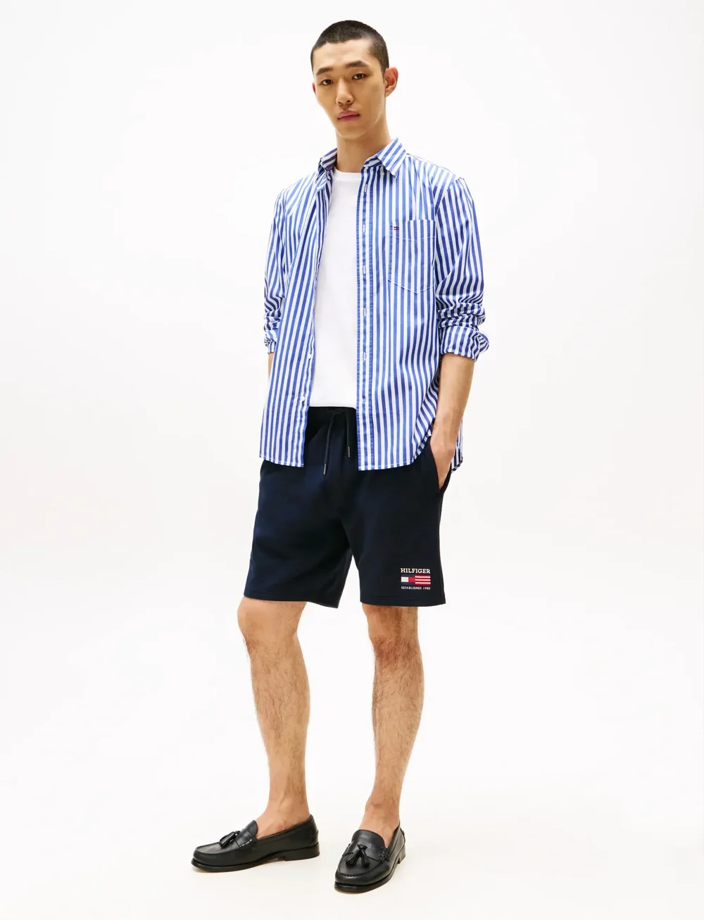 Tommy Hilfiger - AMERICANA SHORTS - sweatshorts - desert sky - 3
