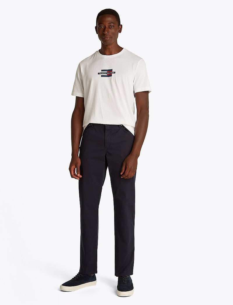 Tommy Hilfiger - DENTON 5PKT COTTON SATIN - chinos - desert sky - 3