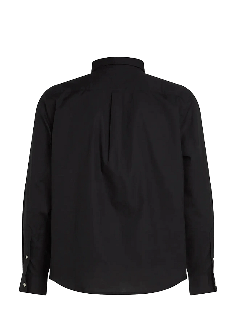 Tommy Hilfiger - CORE FLEX POPLIN SOLID RF SHIRT - casual skjortor - black - 2