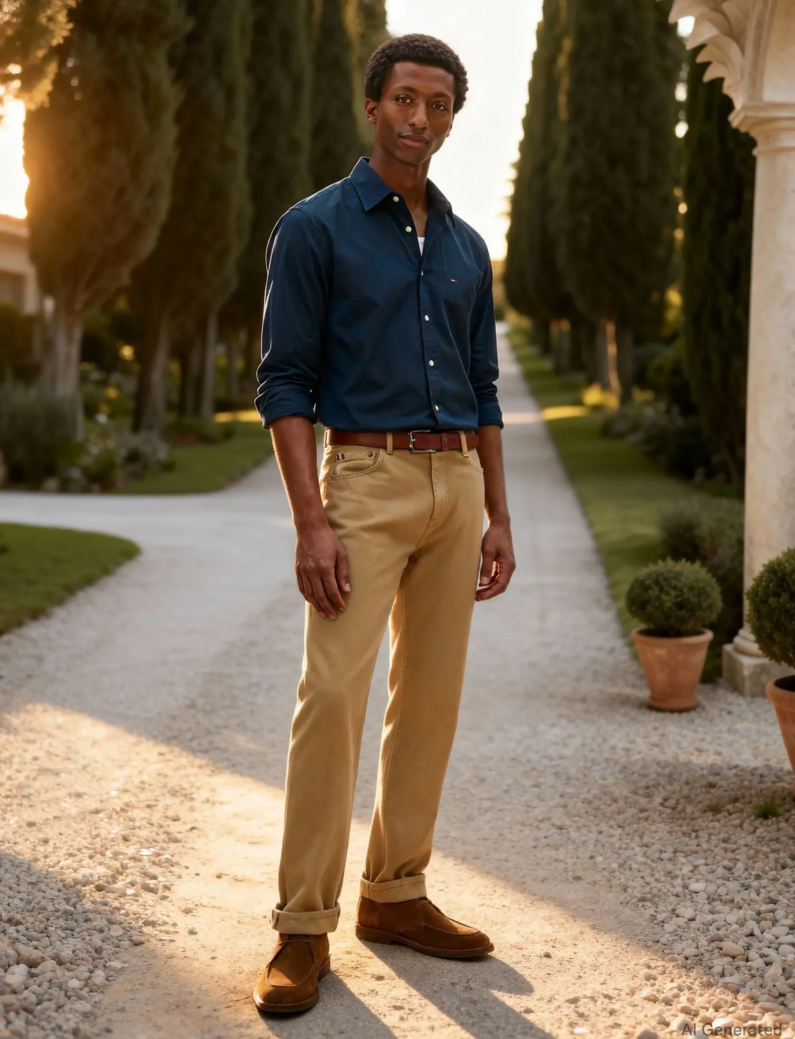 TOMMY HILFIGER Poplinskjorta Flex herr – bild 8