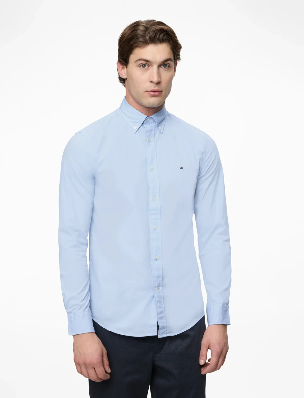 Tommy Hilfiger - CORE FLEX POPLIN SOLID RF SHIRT - chemises décontractées - sweet blue - 0