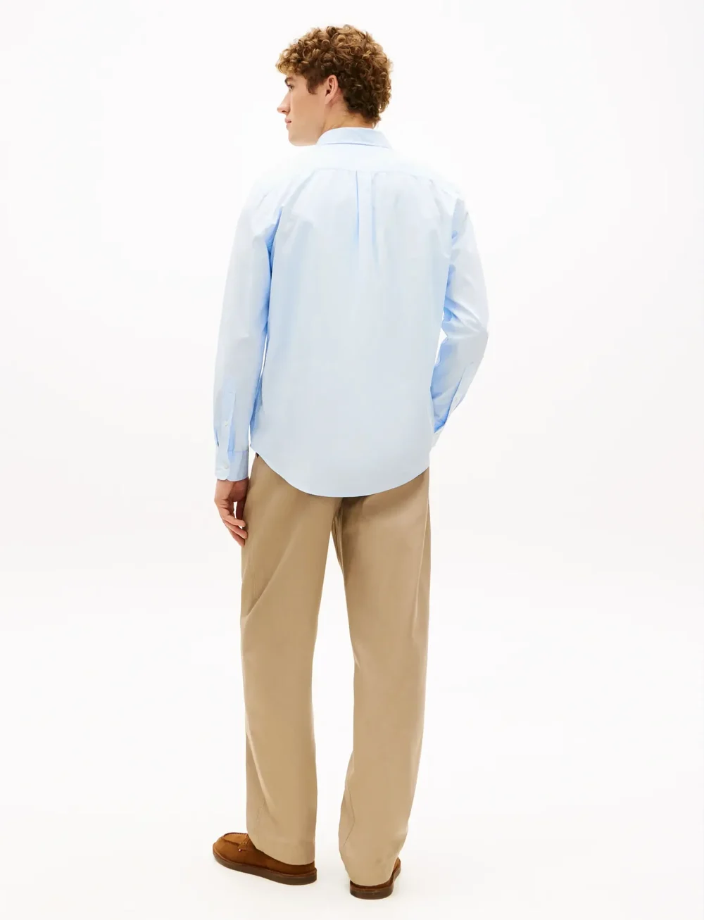 Tommy Hilfiger - CORE FLEX POPLIN SOLID RF SHIRT - casual skjortor - sweet blue - 5