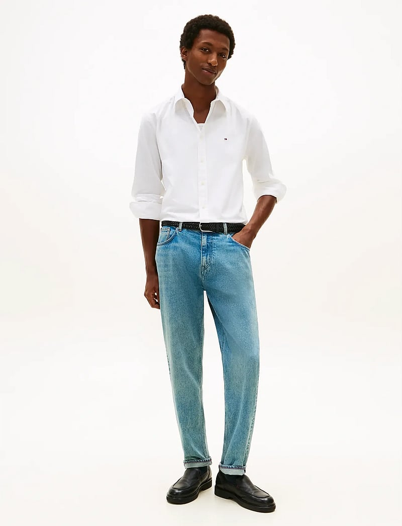 Tommy Hilfiger - CORE FLEX POPLIN SOLID RF SHIRT - basic-hemden - white - 0