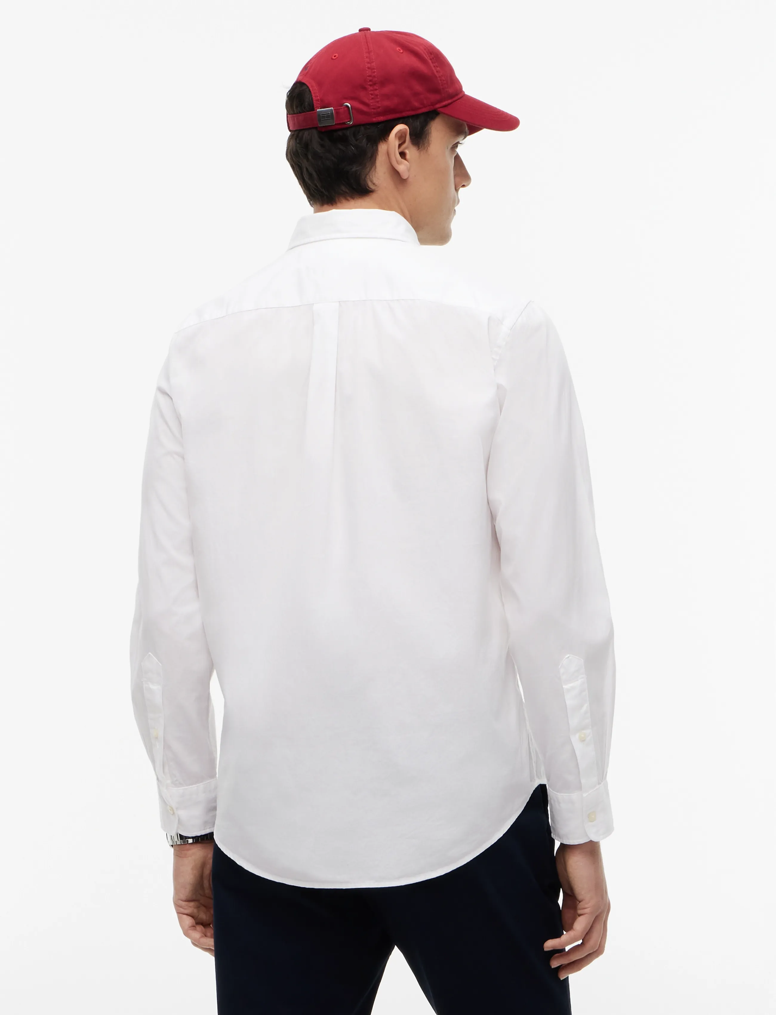Tommy Hilfiger - CORE FLEX POPLIN SOLID RF SHIRT - freizeithemden - white - 3