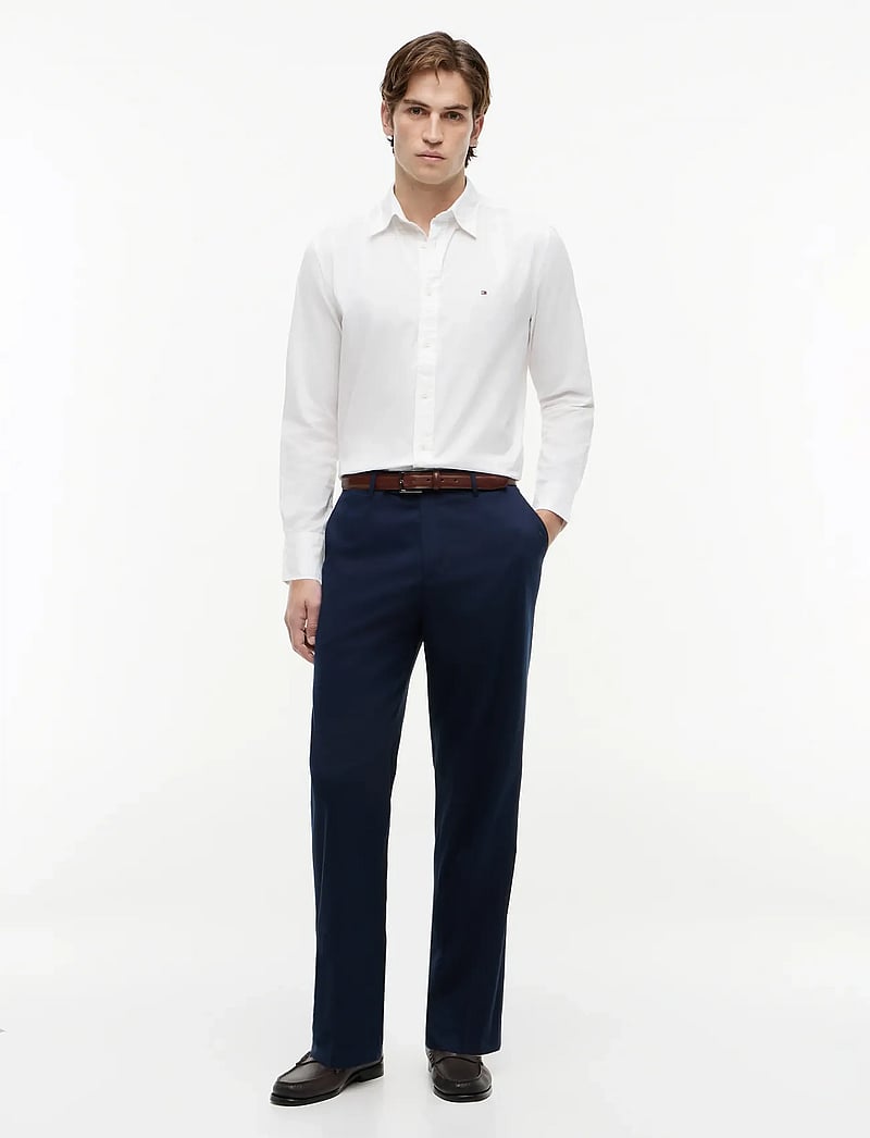 Tommy Hilfiger - CORE FLEX POPLIN SOLID RF SHIRT - ikdienas krekli - white - 5