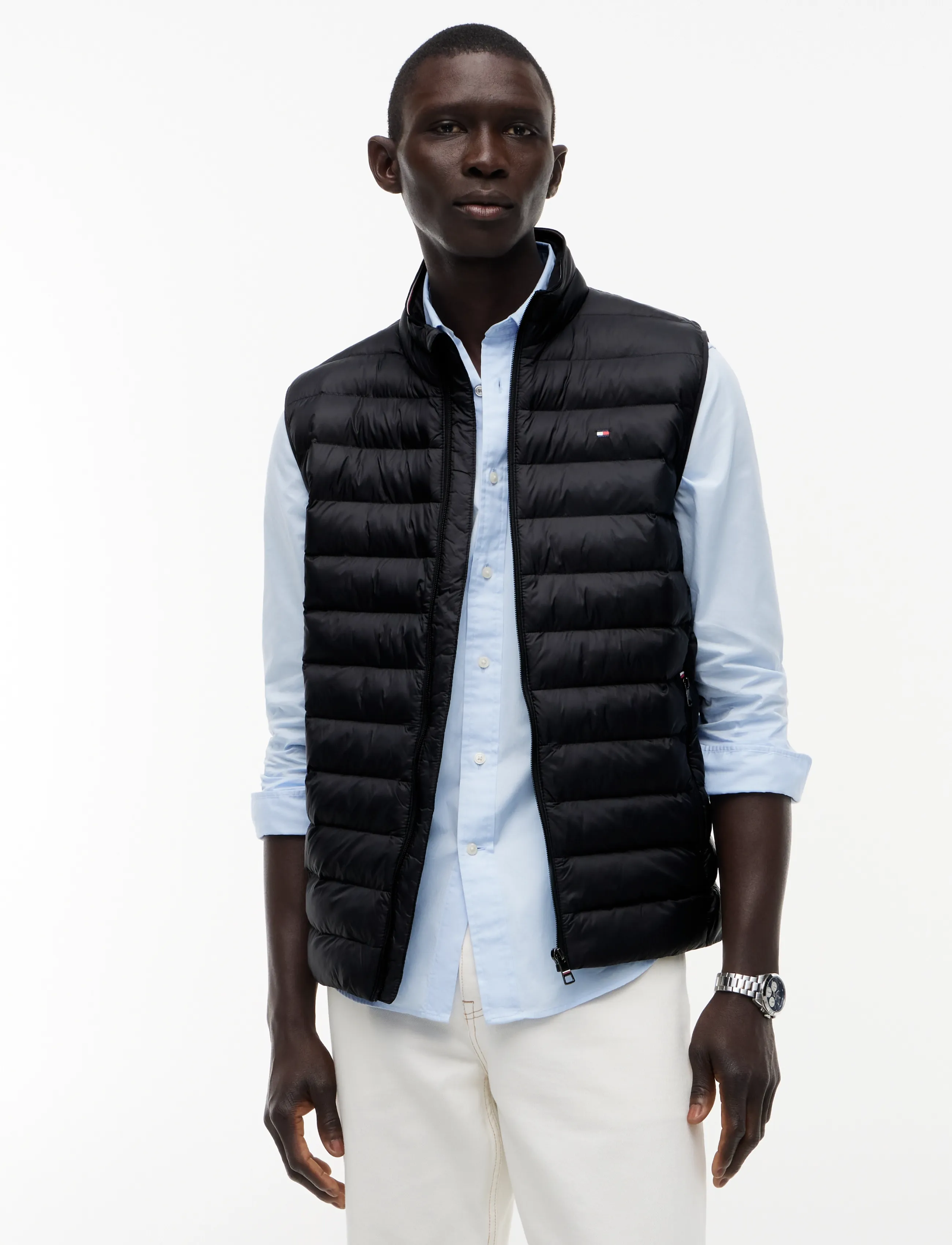 Tommy Hilfiger - CORE PACKABLE RECYCLED VEST - westen - black - 0