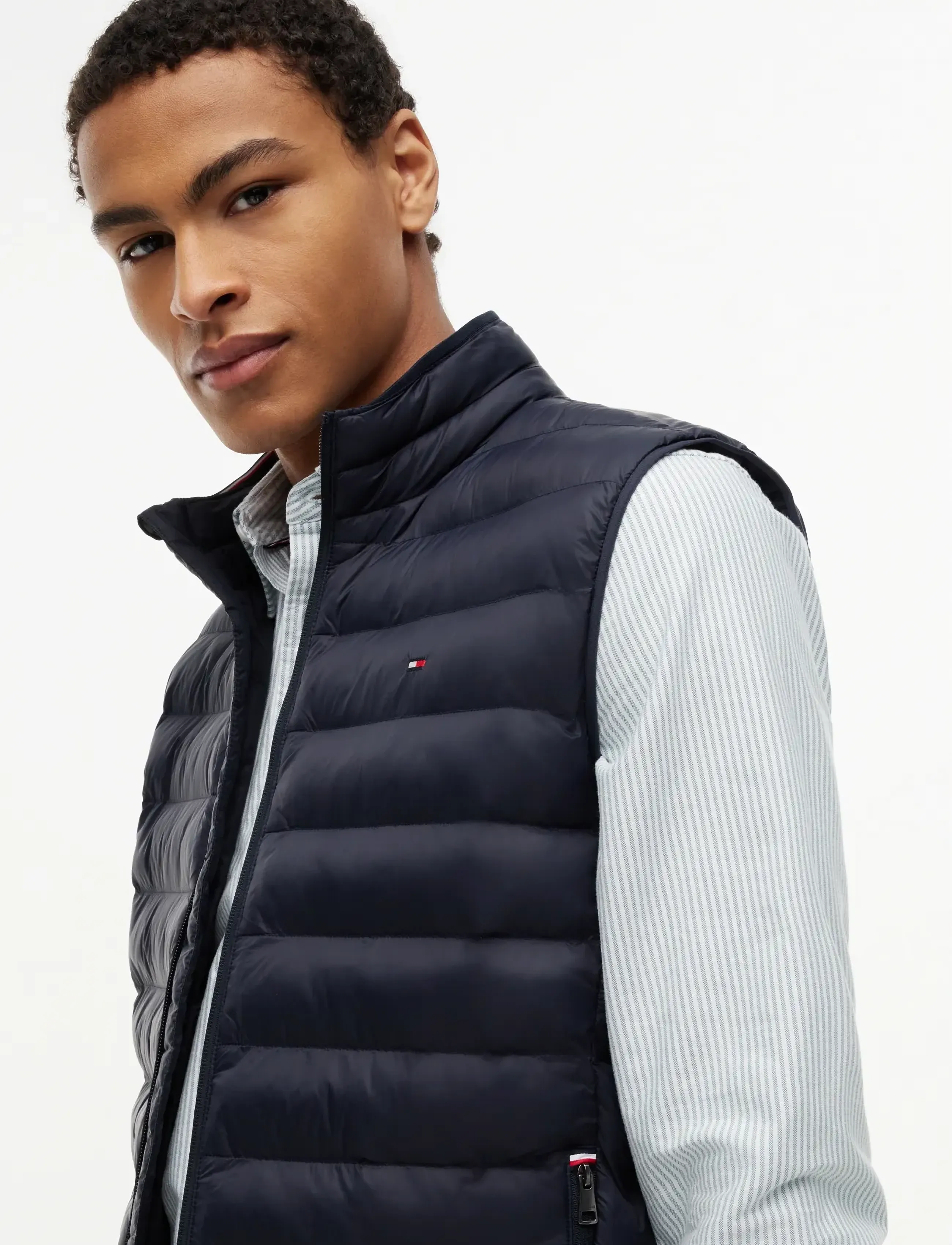 Tommy Hilfiger - CORE PACKABLE RECYCLED VEST - westen - desert sky - 4
