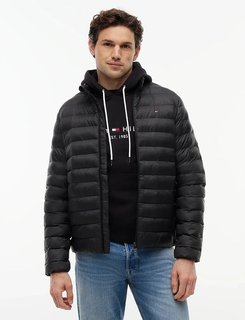 Tommy Hilfiger - CORE PACKABLE RECYCLED JACKET - daunenjacken - black - 0