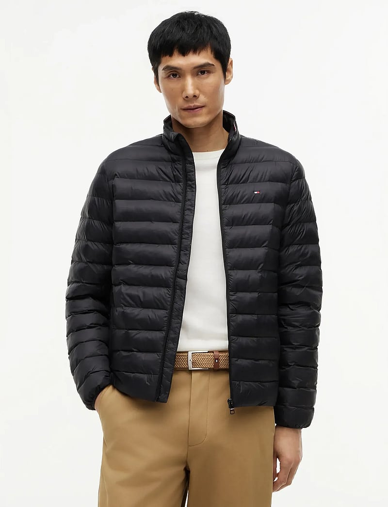 Tommy Hilfiger - CORE PACKABLE RECYCLED JACKET - daunenjacken - black - 0