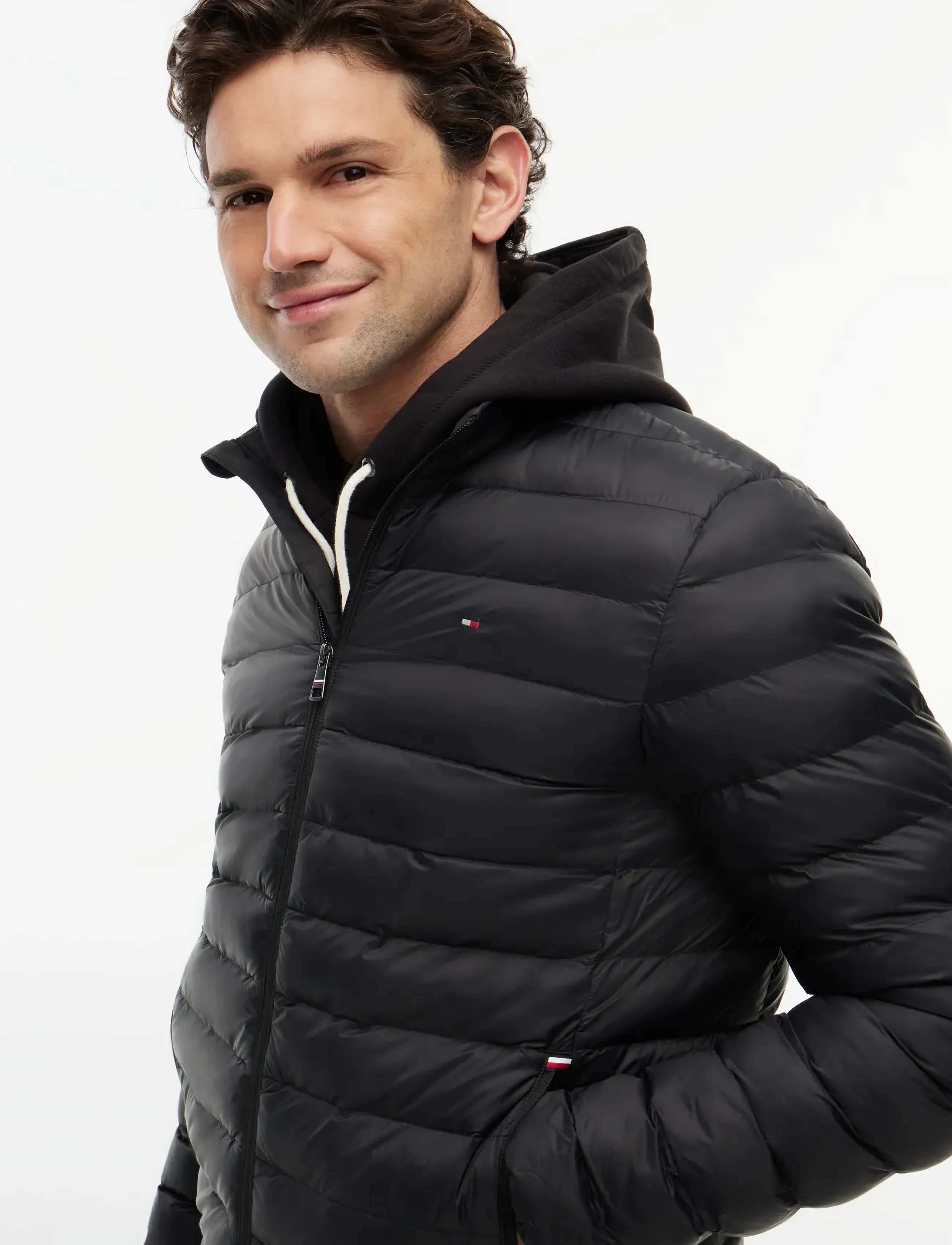 Tommy Hilfiger - CORE PACKABLE RECYCLED JACKET - vinterjakker - black - 4