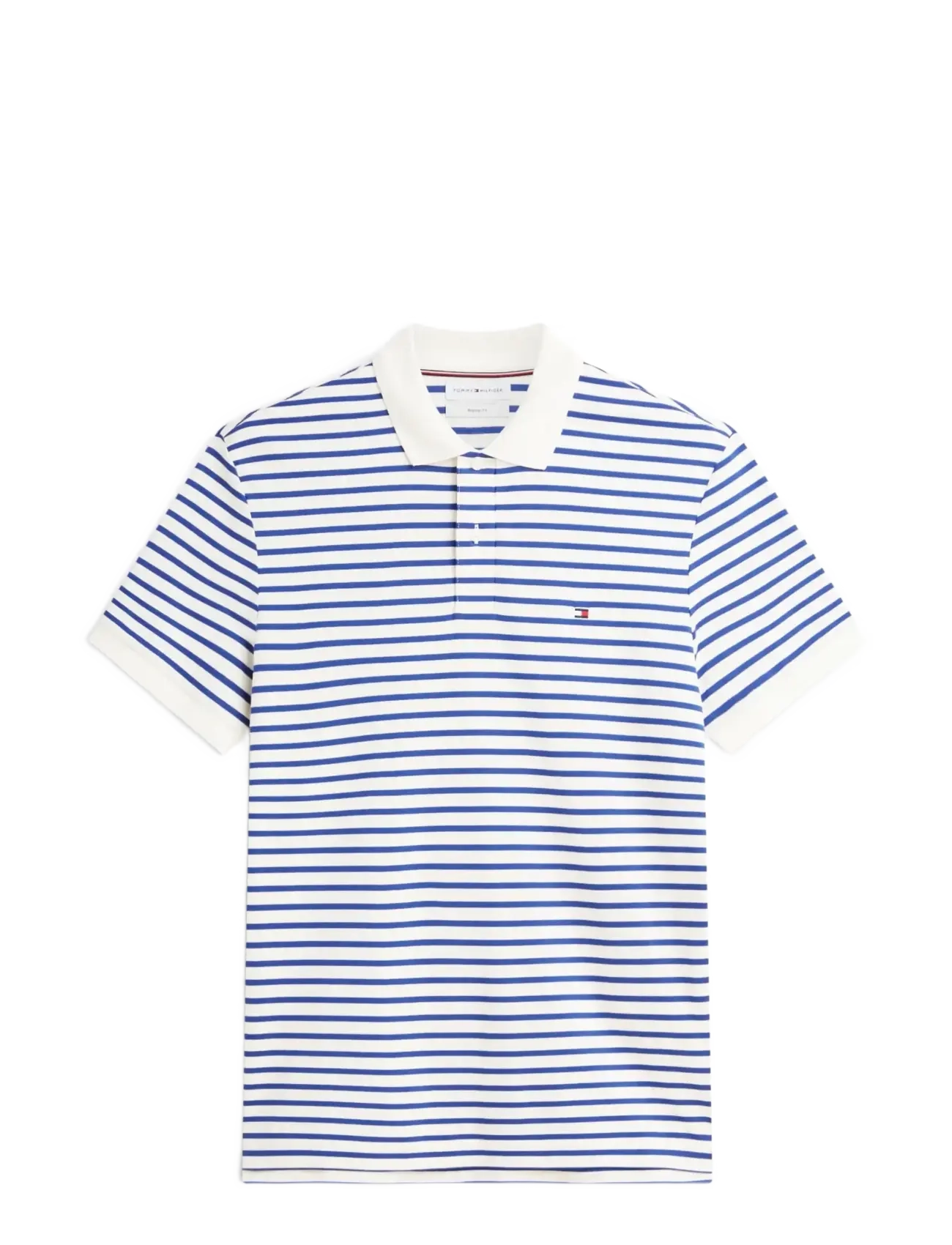 TOMMY HILFIGER Soft Touch Interlock Reg Polo Blau - XXL - Herren