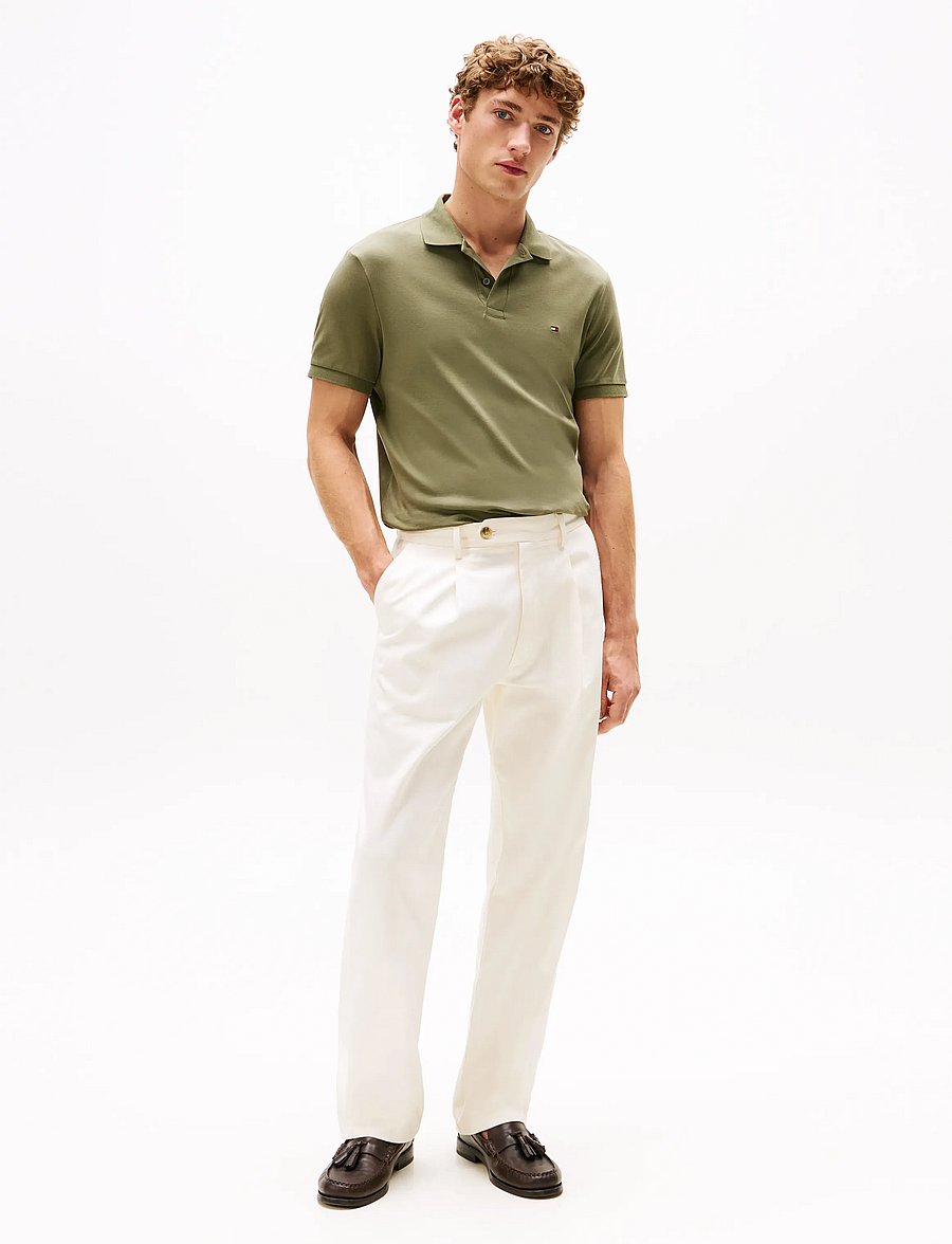 Tommy Hilfiger - LIQUID COTTON REG SEASONAL POLO - kurzärmelig - battle green - 2