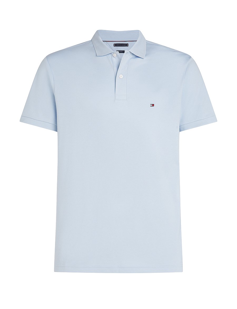 Tommy Hilfiger - LIQUID COTTON REG SEASONAL POLO - kurzärmelig - breezy blue - 1