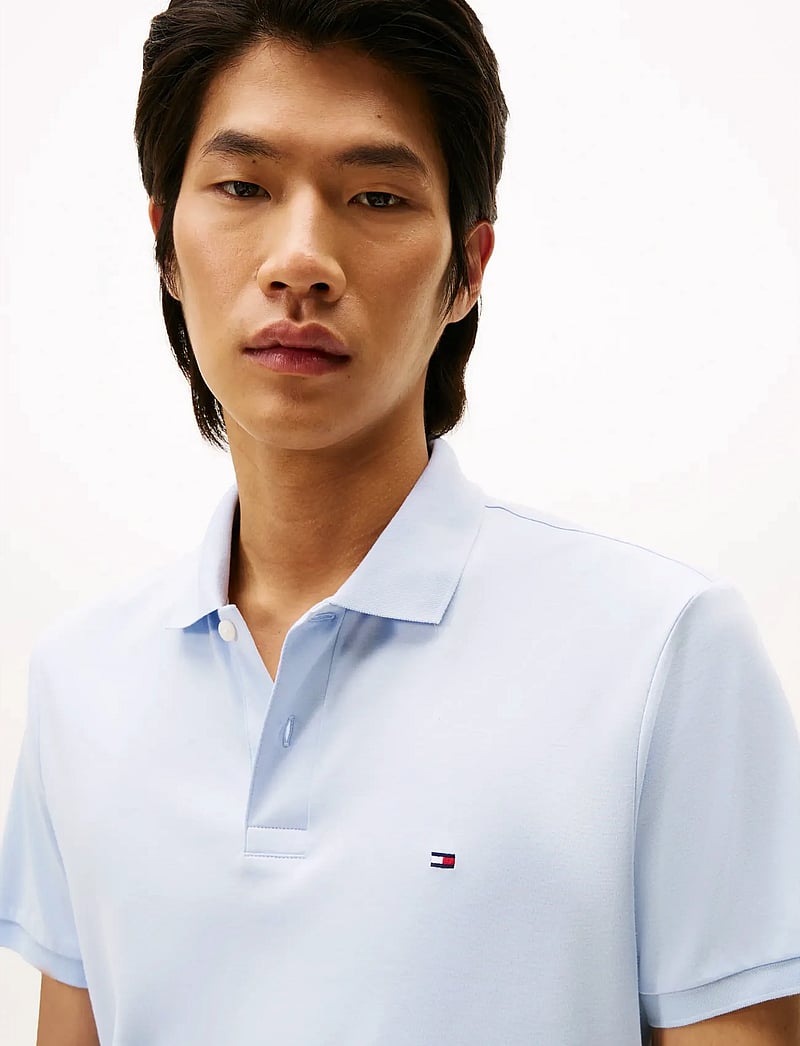 Tommy Hilfiger - LIQUID COTTON REG SEASONAL POLO - lühikeste varrukatega polod - breezy blue - 5