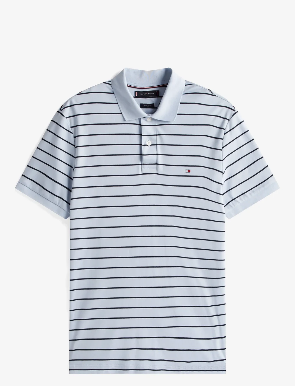 Tommy Hilfiger - LIQUID COTTON REG SEASONAL POLO - short-sleeved polos - breezy blue / desert sky - 1
