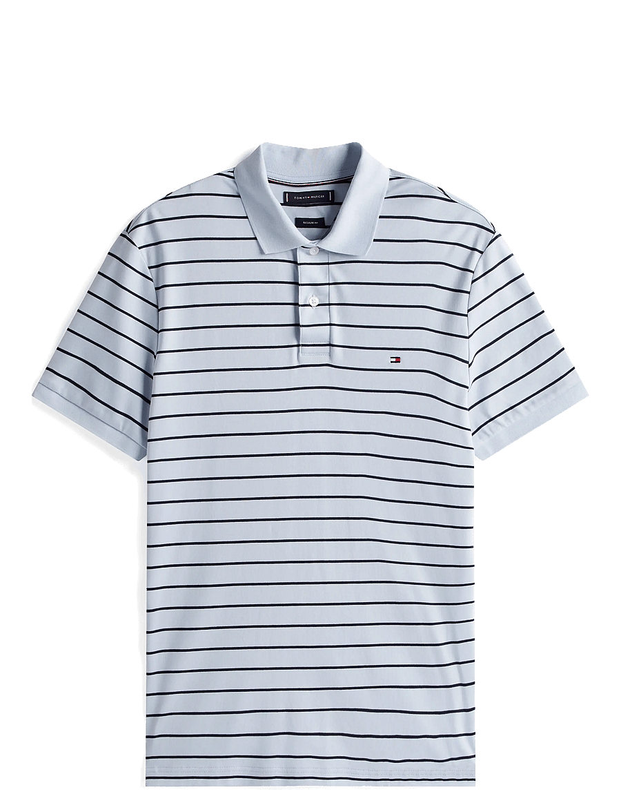 Tommy Hilfiger - LIQUID COTTON REG SEASONAL POLO - kurzärmelig - breezy blue / desert sky - 1