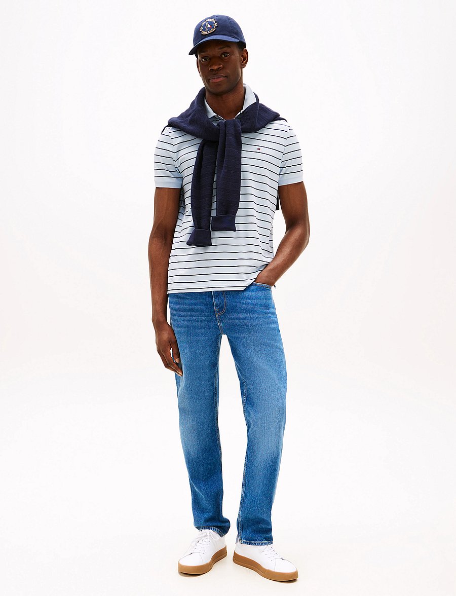 Tommy Hilfiger - LIQUID COTTON REG SEASONAL POLO - kurzärmelig - breezy blue / desert sky - 2