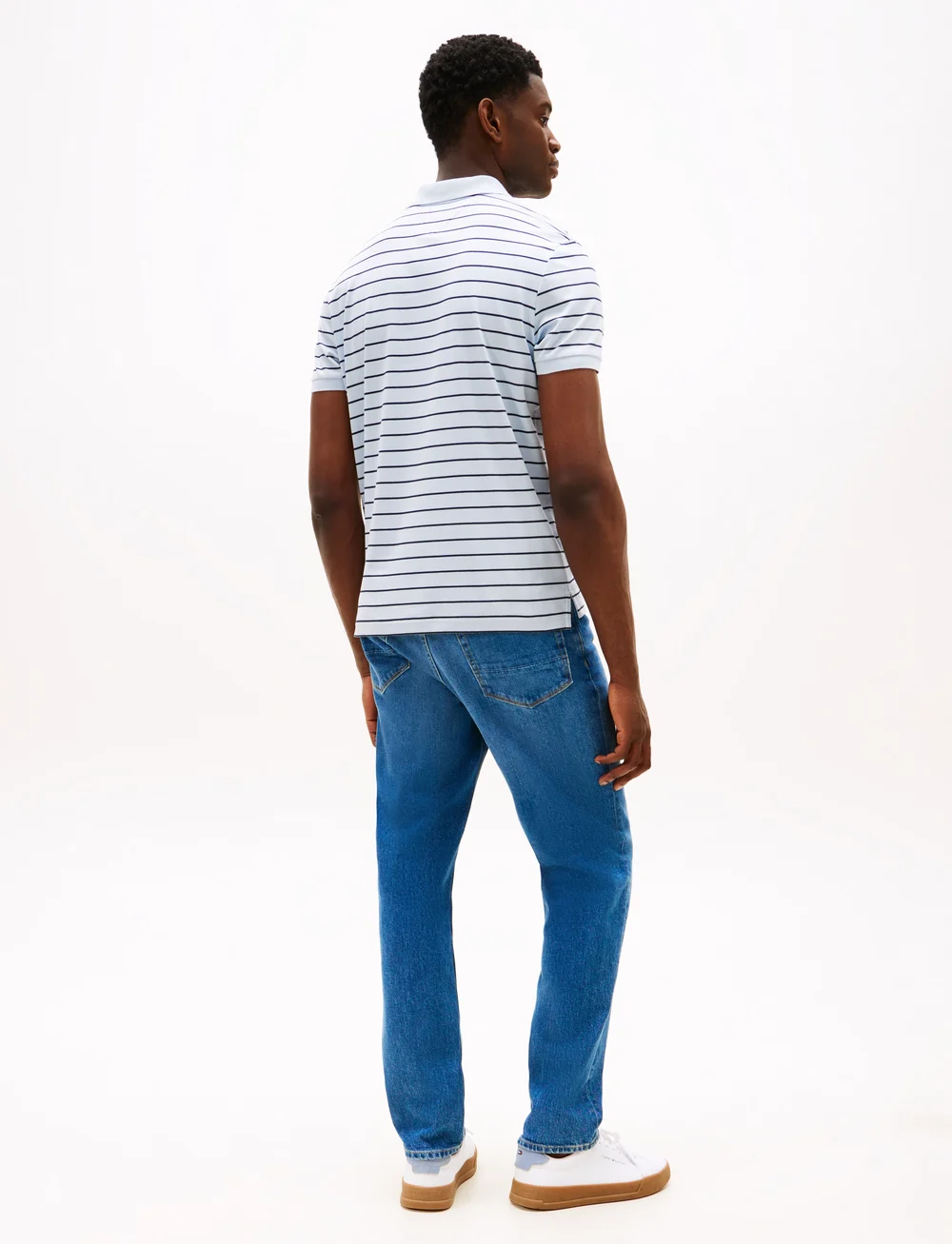 Tommy Hilfiger - LIQUID COTTON REG SEASONAL POLO - short-sleeved polos - breezy blue / desert sky - 3