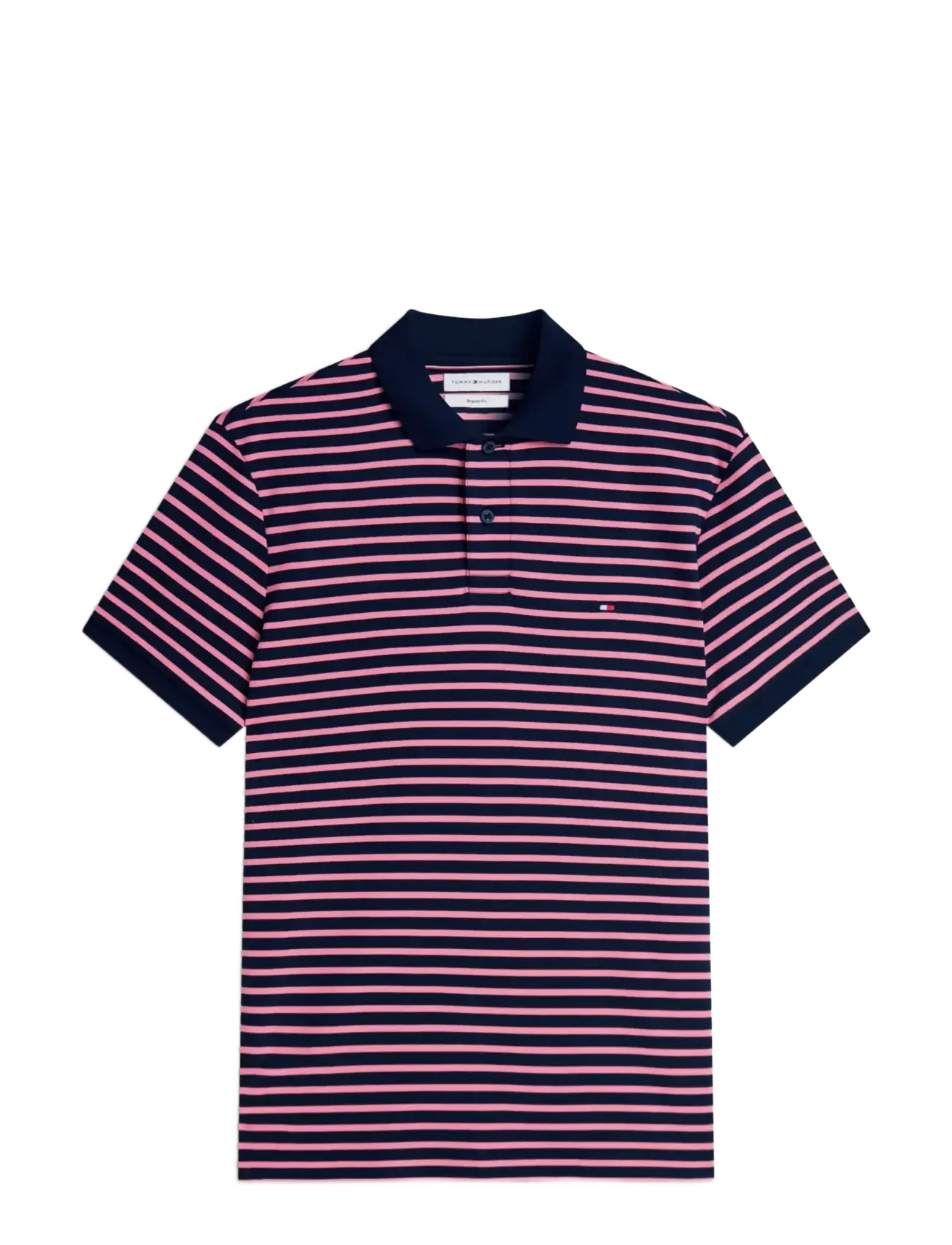 TOMMY HILFIGER Soft Touch Interlock Reg Polo Patterned - S - Herren