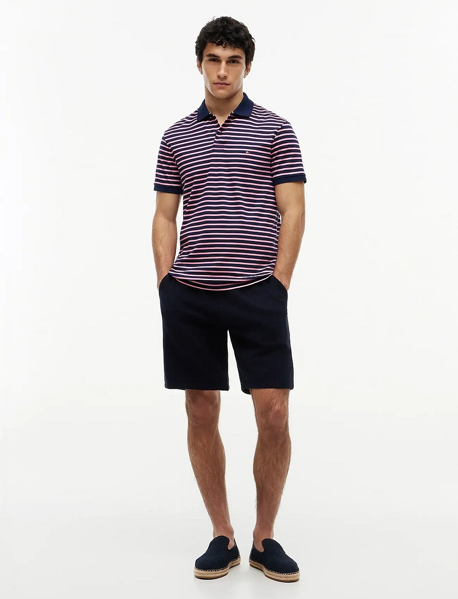 Tommy Hilfiger - LIQUID COTTON REG SEASONAL POLO - kurzärmelig - carbon navy doll pink - 4