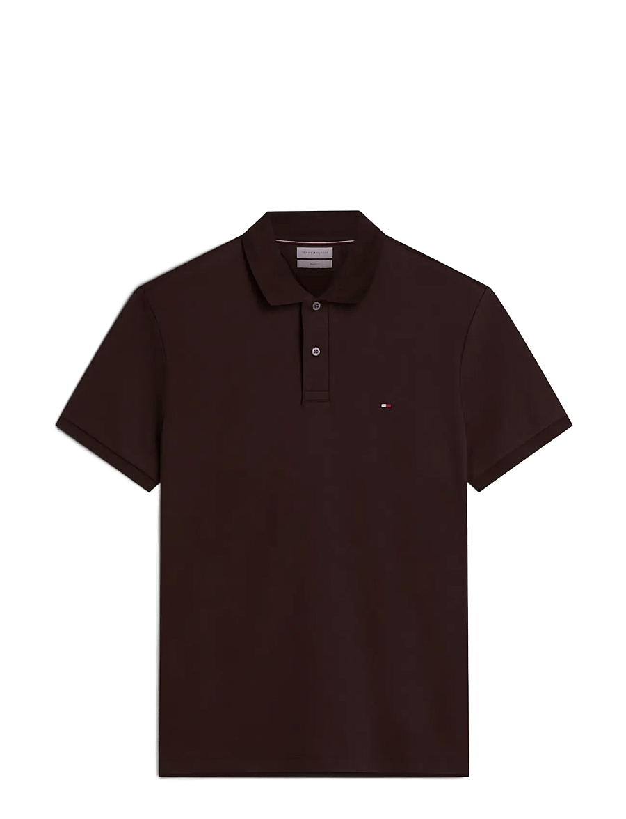 Tommy Hilfiger - SOFT TOUCH INTERLOCK REG POLO - kurzärmelig - chocolate - 1