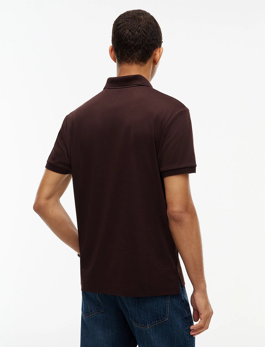 Tommy Hilfiger - SOFT TOUCH INTERLOCK REG POLO - kurzärmelig - chocolate - 2