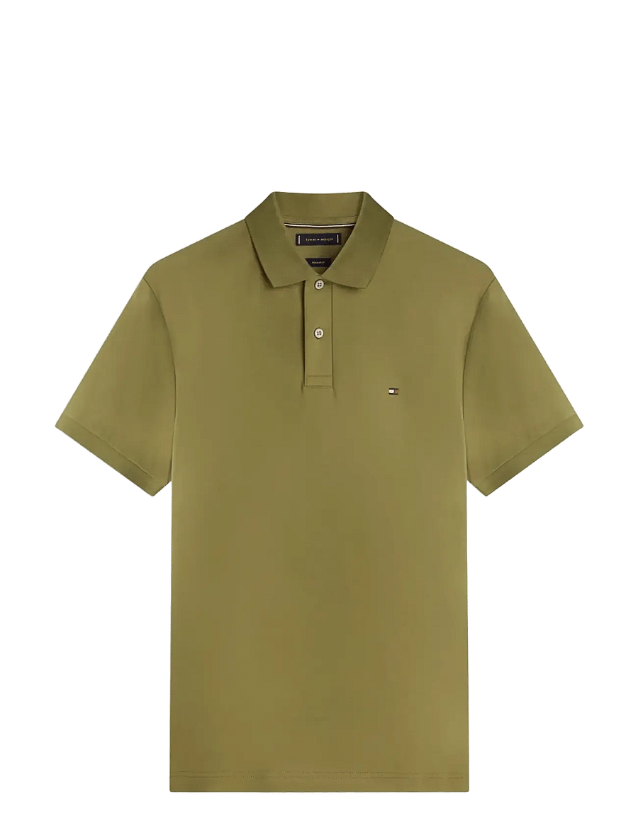 Tommy Hilfiger - LIQUID COTTON REG SEASONAL POLO - polos à manches courtes - dark artichoke - 1