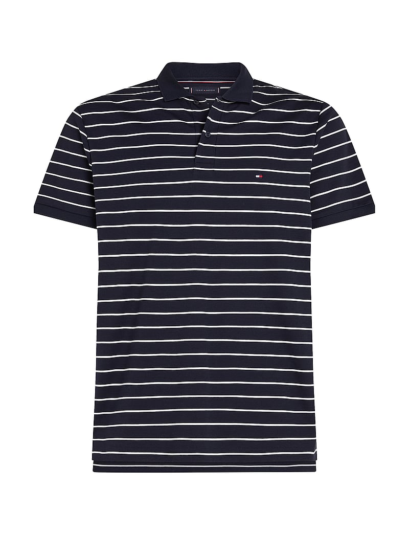 Tommy Hilfiger - LIQUID COTTON REG SEASONAL POLO - kurzärmelig - desert sky / ecru - 1