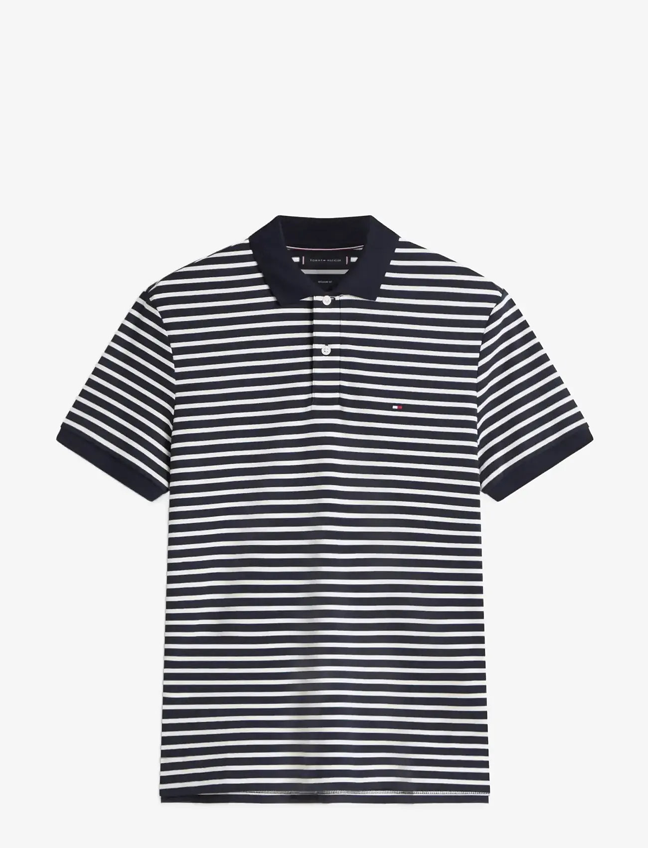 Tommy Hilfiger - LIQUID COTTON REG SEASONAL POLO - short-sleeved polos - desert sky   ivory petal - 1