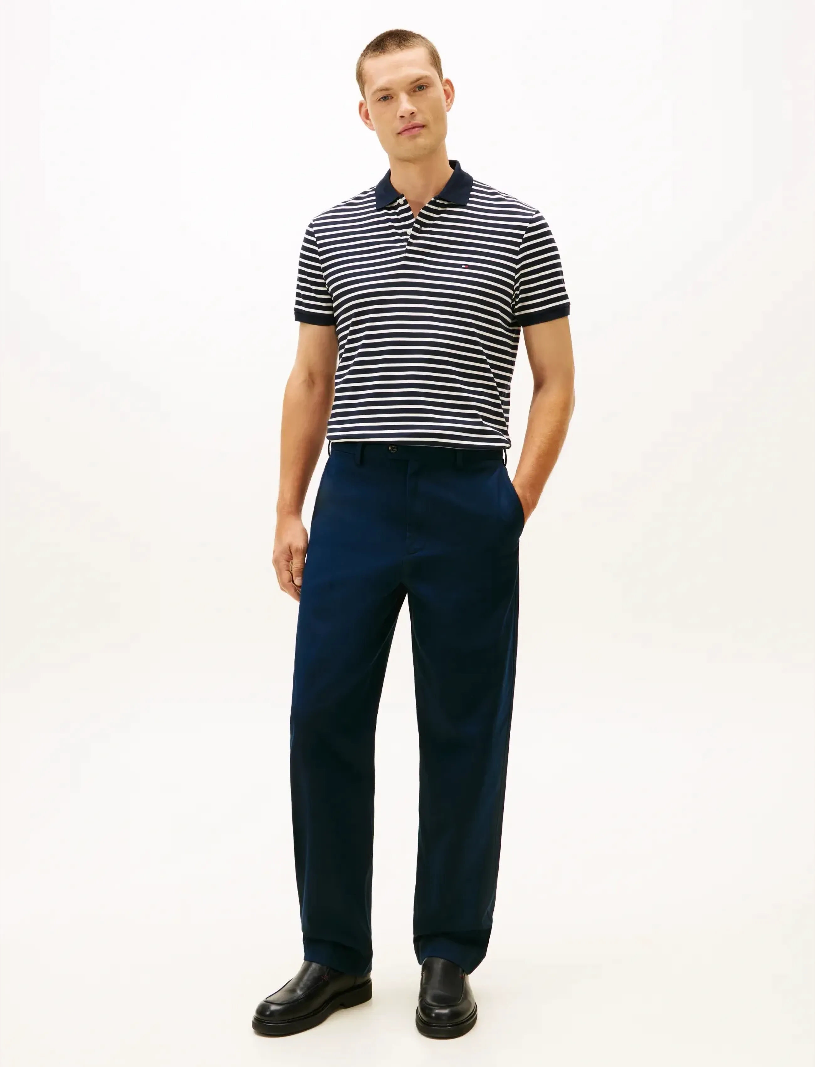 Tommy Hilfiger - LIQUID COTTON REG SEASONAL POLO - lyhythihaiset - desert sky ivory petal - 2