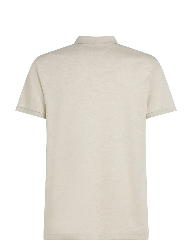 Tommy Hilfiger - LIQUID COTTON REG SEASONAL POLO - short-sleeved polos - heathered oatmilk - 2