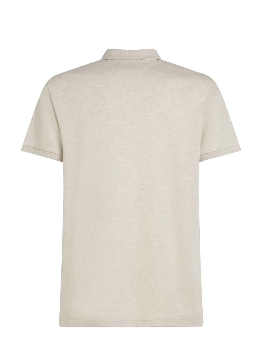 Tommy Hilfiger - LIQUID COTTON REG SEASONAL POLO - polos à manches courtes - heathered oatmilk - 2