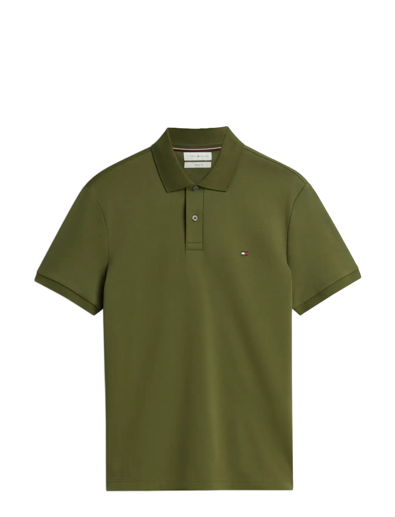 Tommy Hilfiger - LIQUID COTTON REG SEASONAL POLO - kortärmade pikéer - huntsman green - 1