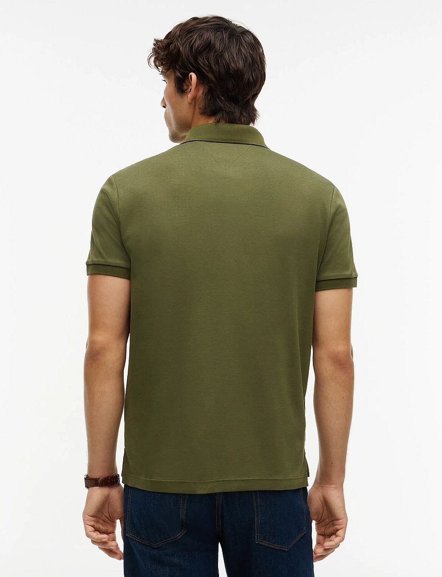 Tommy Hilfiger - LIQUID COTTON REG SEASONAL POLO - short-sleeved polos - huntsman green - 2