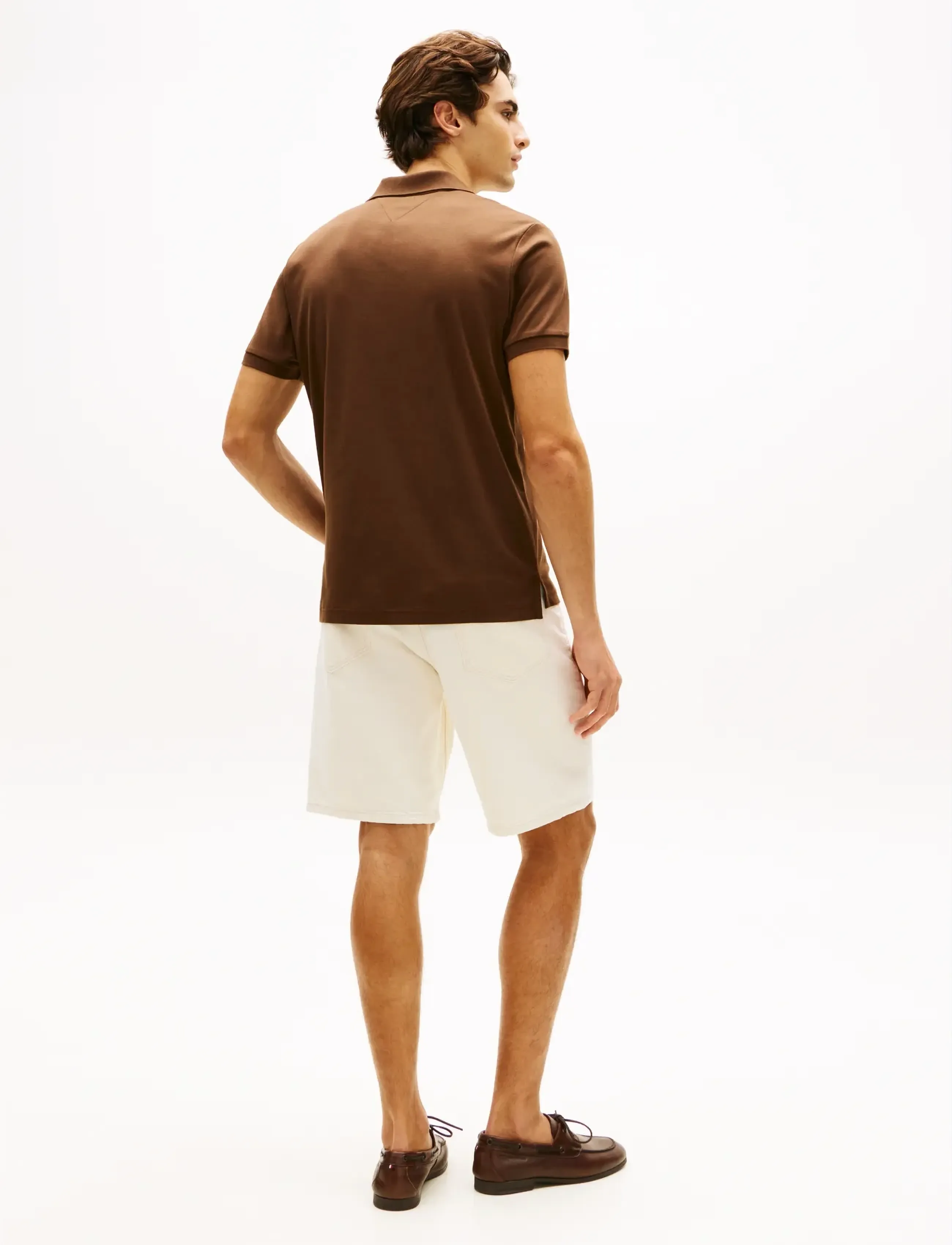 Tommy Hilfiger - LIQUID COTTON REG SEASONAL POLO - kortærmede poloer - legacy brown - 2