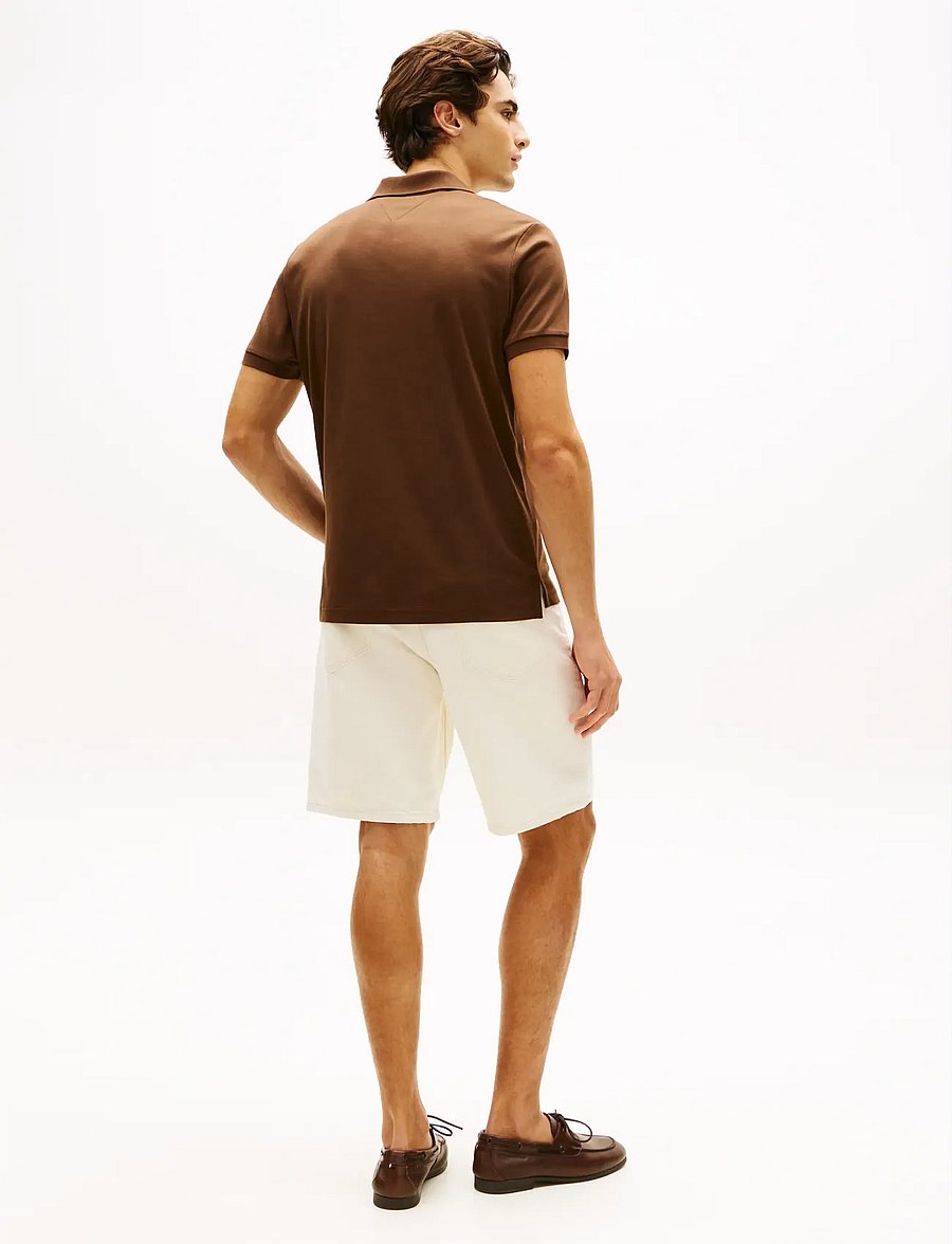 Tommy Hilfiger - LIQUID COTTON REG SEASONAL POLO - stutterma pólóbolir - legacy brown - 2