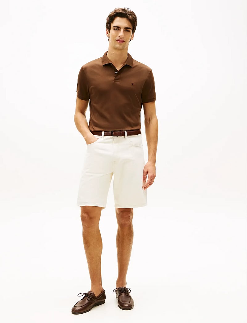 Tommy Hilfiger - LIQUID COTTON REG SEASONAL POLO - kortärmade pikéer - legacy brown - 3