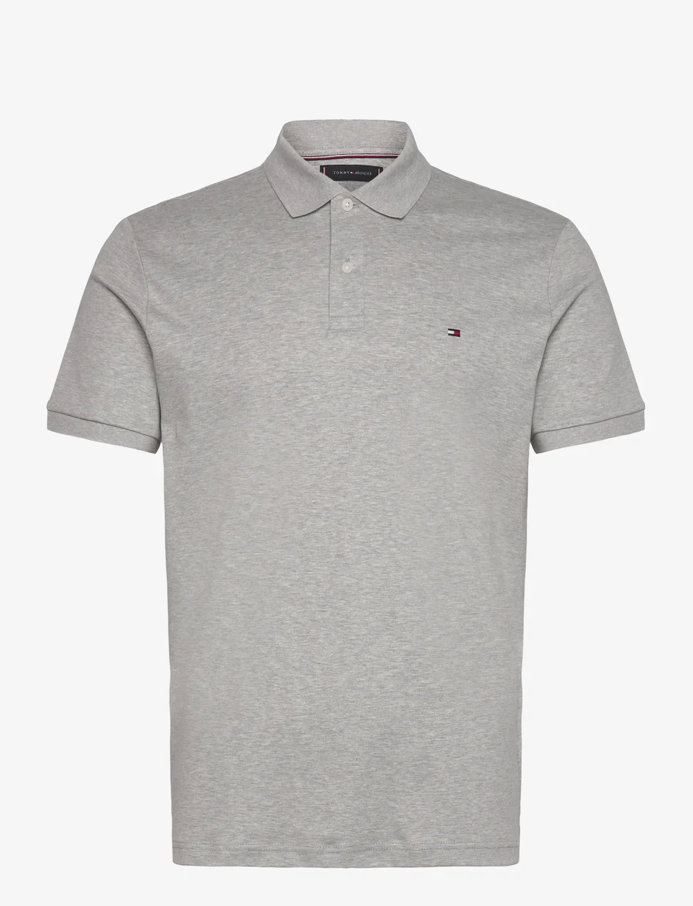 Tommy Hilfiger - LIQUID COTTON REG SEASONAL POLO - kurzärmelig - light grey heather - 1